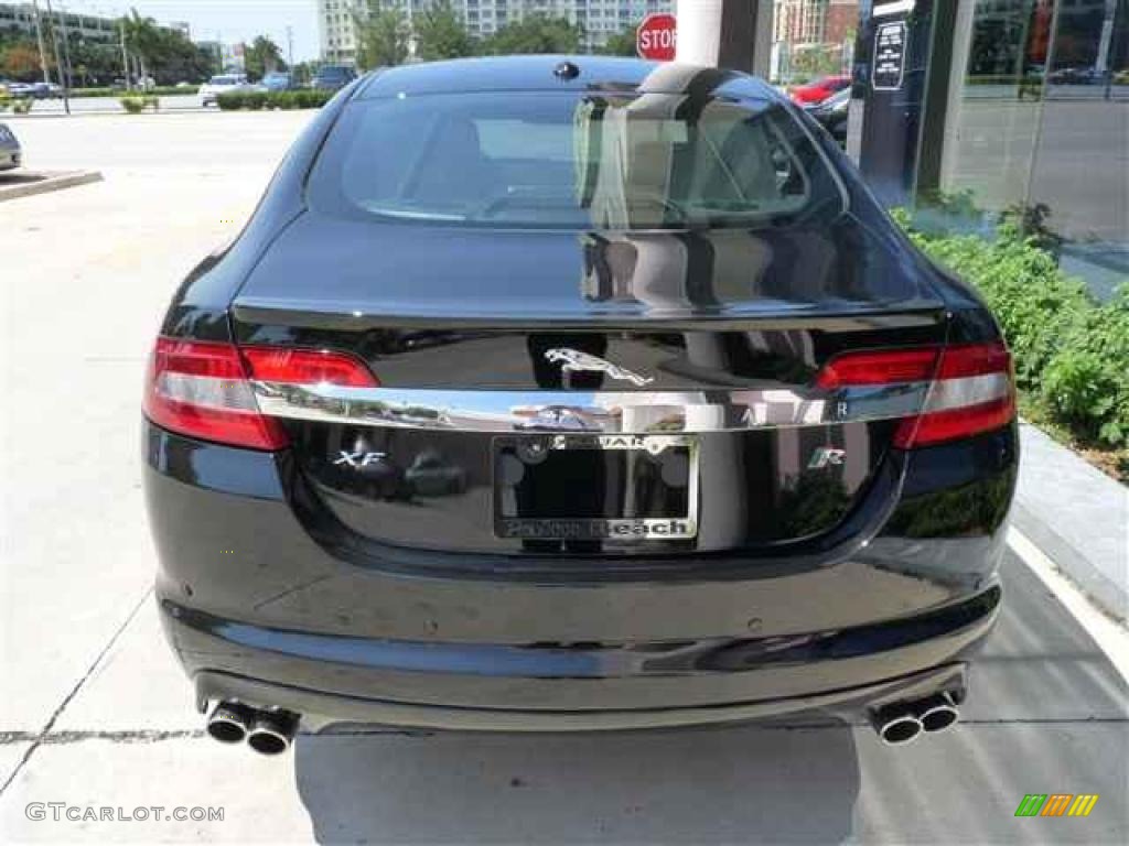 2010 XF XFR Sport Sedan - Ebony Black / Charcoal photo #5