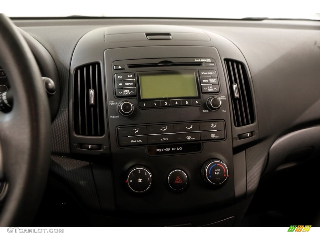 2012 Elantra GLS Touring - Black Noir Pearl / Black photo #8