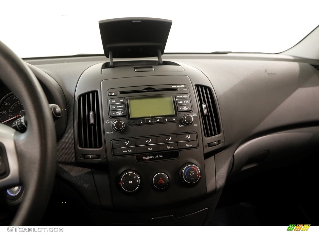 2012 Elantra GLS Touring - Black Noir Pearl / Black photo #9