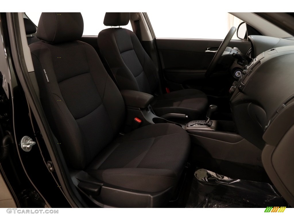 2012 Elantra GLS Touring - Black Noir Pearl / Black photo #15