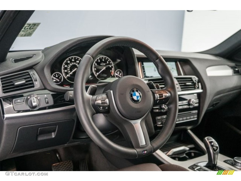 2018 X4 M40i - Carbon Black Metallic / Mocha/Orange Contrast photo #21