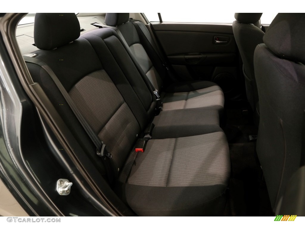 2009 MAZDA3 i Sport Sedan - Metropolitan Gray Mica / Black photo #16