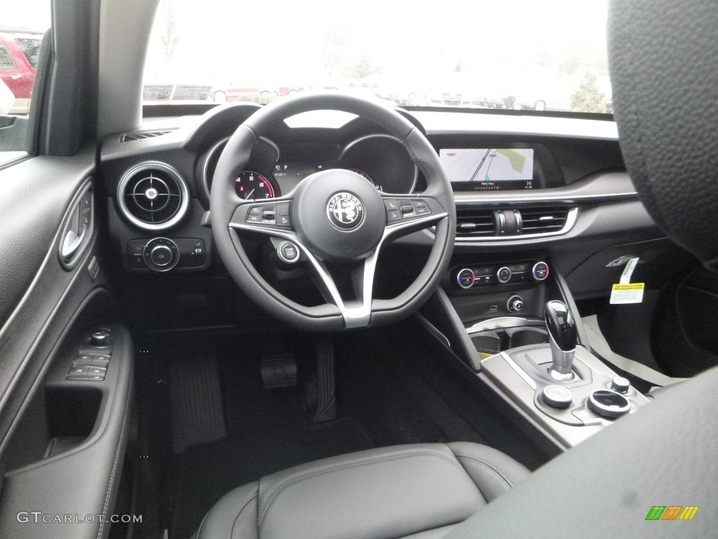 2018 Alfa Romeo Stelvio Ti AWD Black/Black Dashboard Photo #124354102