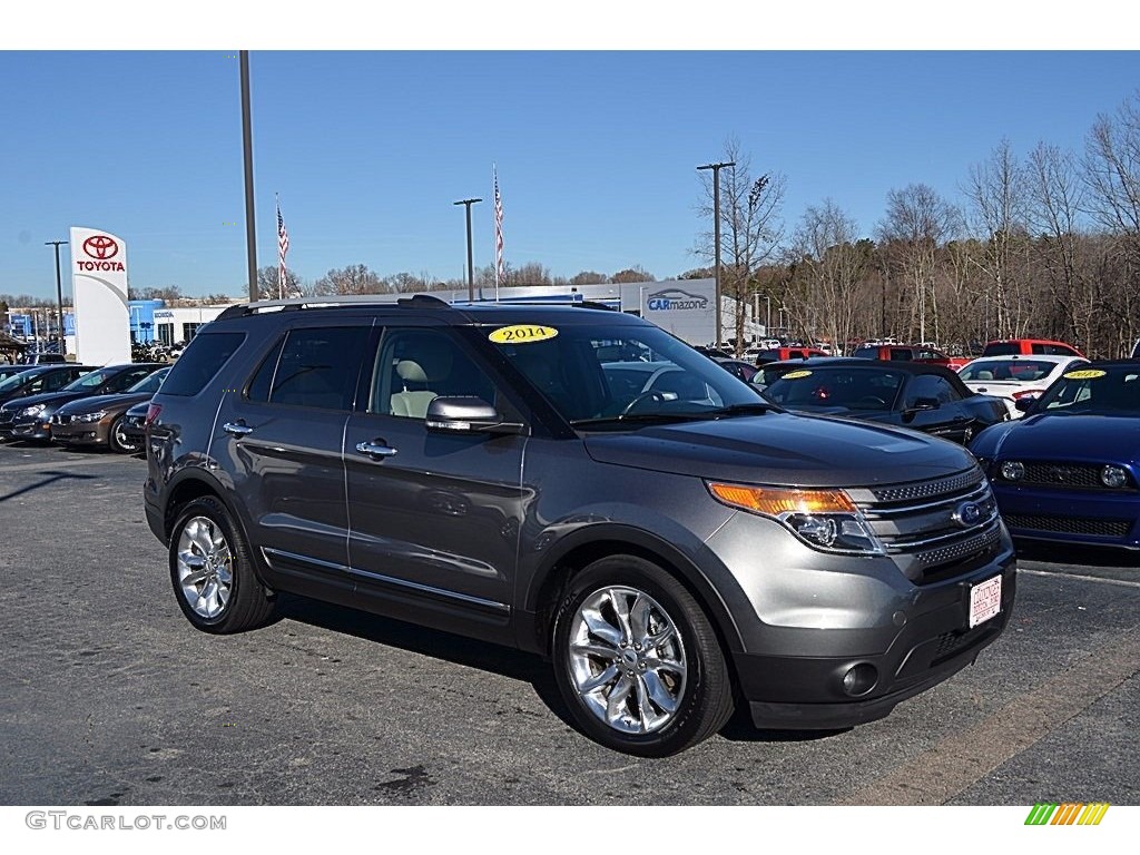 2014 Explorer Limited - Sterling Gray / Medium Light Stone photo #1