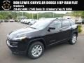 2018 Diamond Black Crystal Pearl Jeep Cherokee Latitude 4x4  photo #1