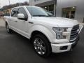 2017 White Platinum Ford F150 Limited SuperCrew 4x4  photo #8