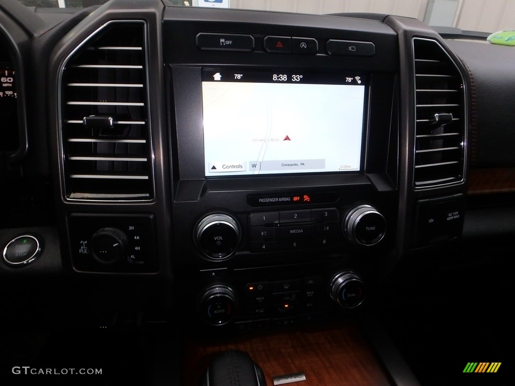 2017 F150 Limited SuperCrew 4x4 - White Platinum / Limited Black/Mojave photo #25