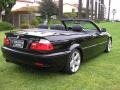 2005 Jet Black BMW 3 Series 325i Convertible  photo #4