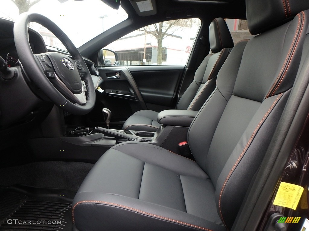 Black Interior 2018 Toyota RAV4 SE AWD Photo #124356730