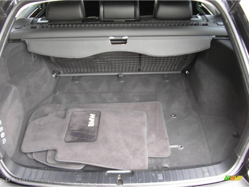 2004 3 Series 325i Wagon - Jet Black / Black photo #22