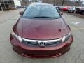 Crimson Pearl - Civic LX Sedan Photo No. 8