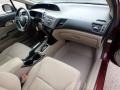 Crimson Pearl - Civic LX Sedan Photo No. 11