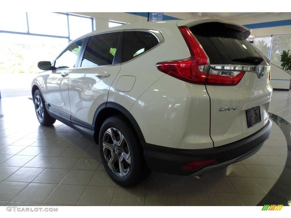 2018 CR-V EX-L AWD - White Diamond Pearl / Black photo #2