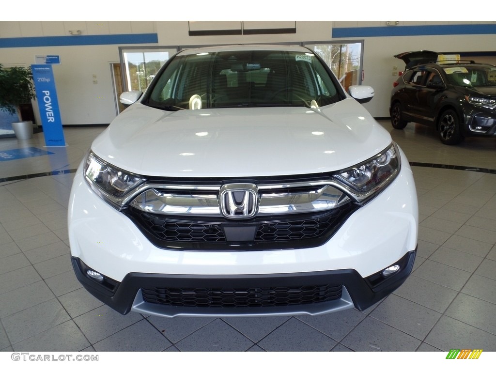 2018 CR-V EX-L AWD - White Diamond Pearl / Black photo #3