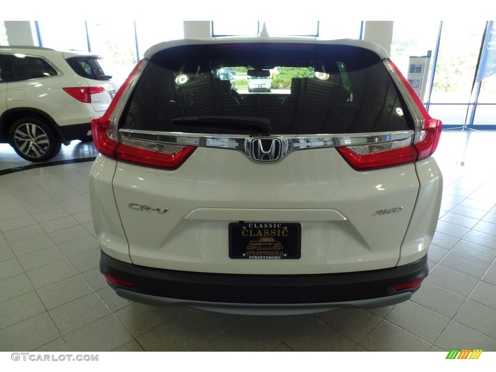 2018 CR-V EX-L AWD - White Diamond Pearl / Black photo #5