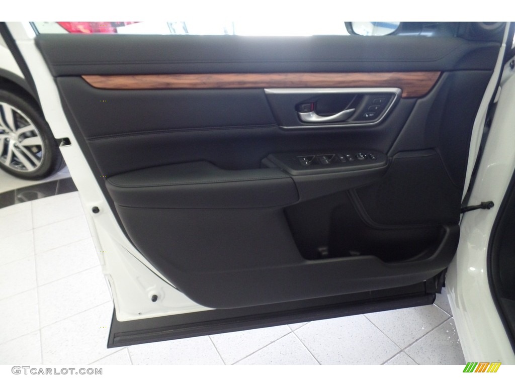2018 CR-V EX-L AWD - White Diamond Pearl / Black photo #6