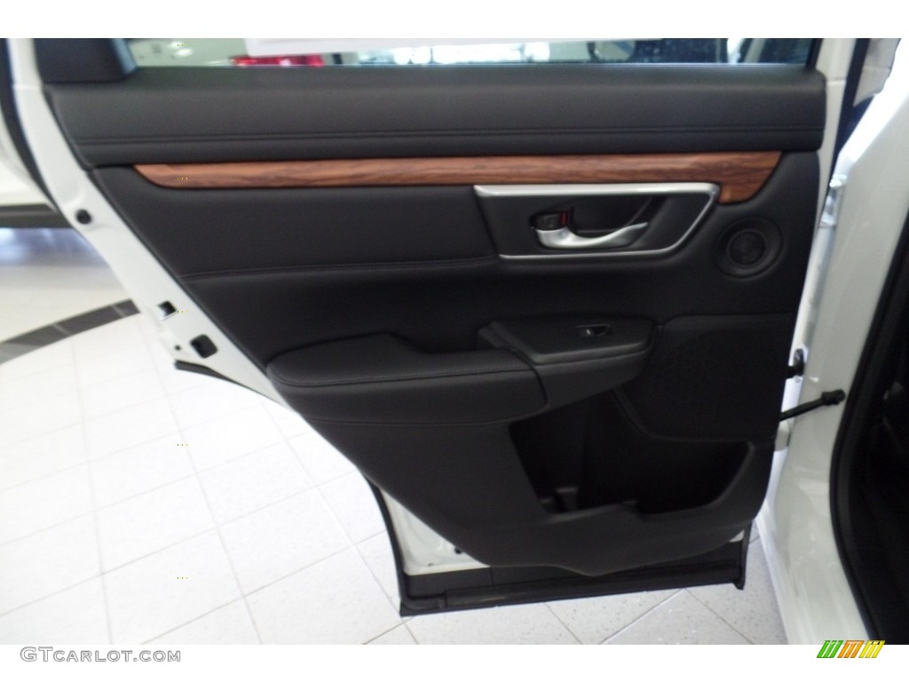 2018 CR-V EX-L AWD - White Diamond Pearl / Black photo #7