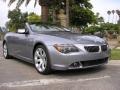 2005 Silver Grey Metallic BMW 6 Series 645i Convertible  photo #32