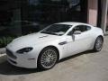 Stratus White 2009 Aston Martin V8 Vantage Coupe