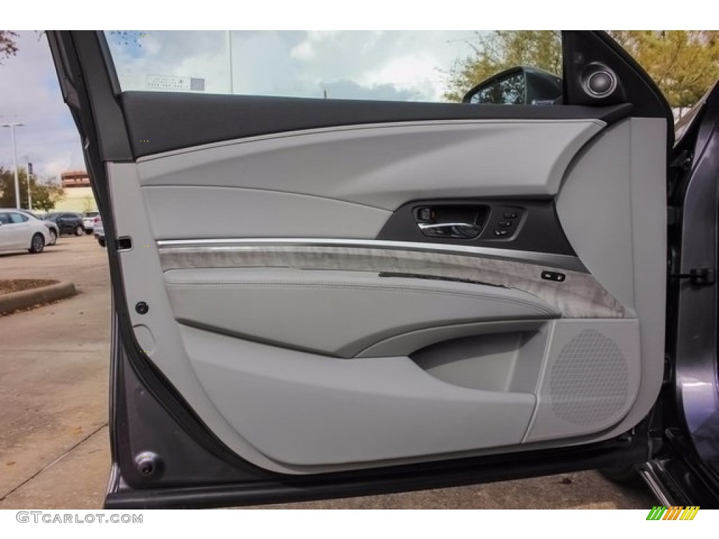 2018 Acura RLX Technology Graystone Door Panel Photo #124363053
