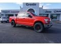2017 Race Red Ford F150 XLT SuperCrew 4x4  photo #1