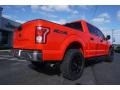2017 Race Red Ford F150 XLT SuperCrew 4x4  photo #7