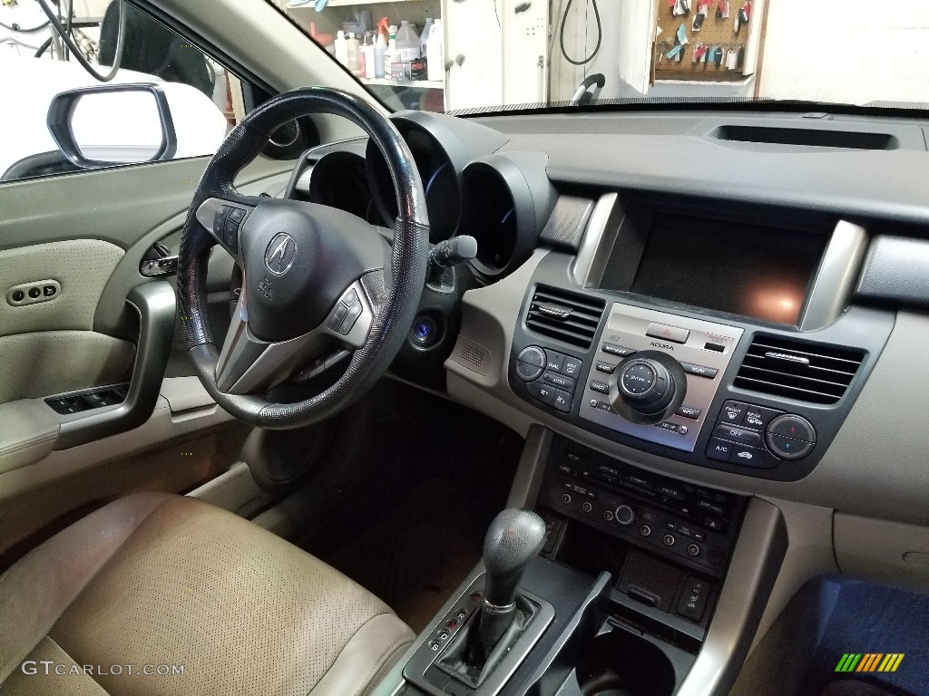 2012 RDX Technology - Bellanova White Pearl / Taupe photo #2