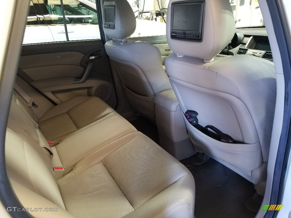 2012 RDX Technology - Bellanova White Pearl / Taupe photo #4