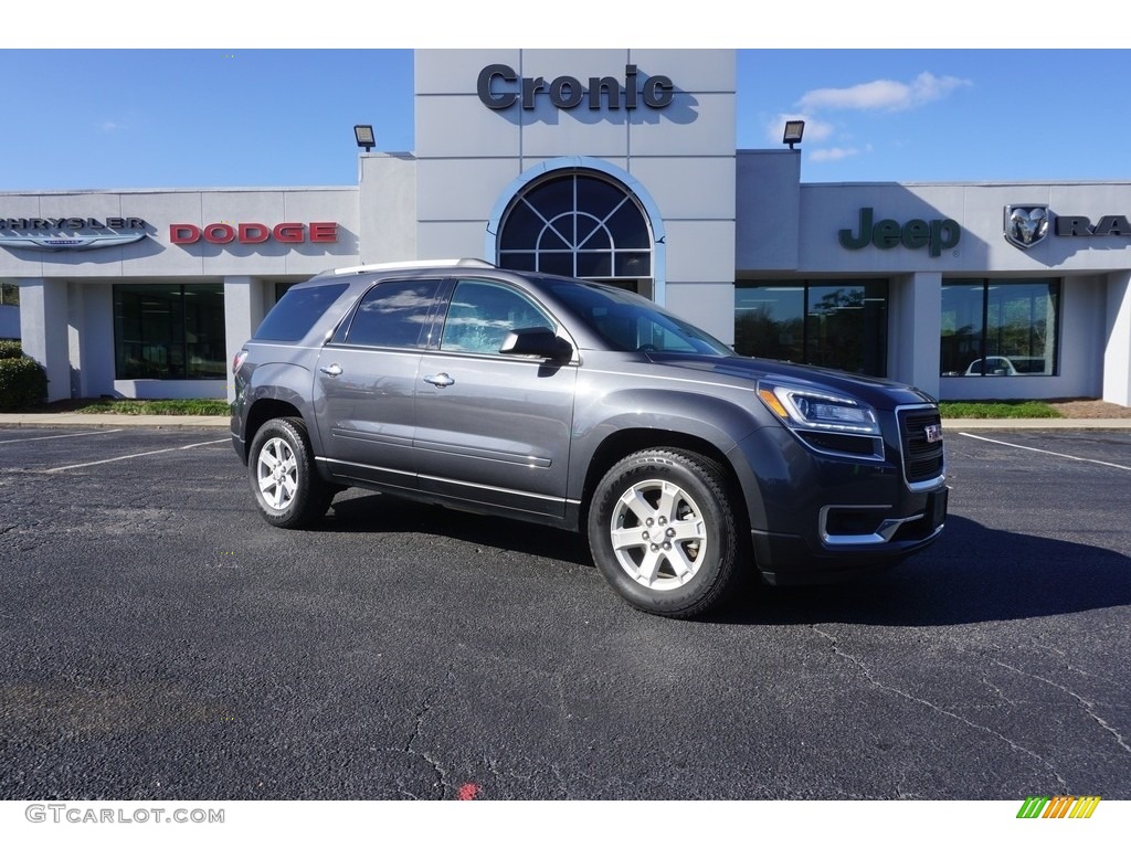 2014 Acadia SLE - Cyber Gray Metallic / Ebony photo #1