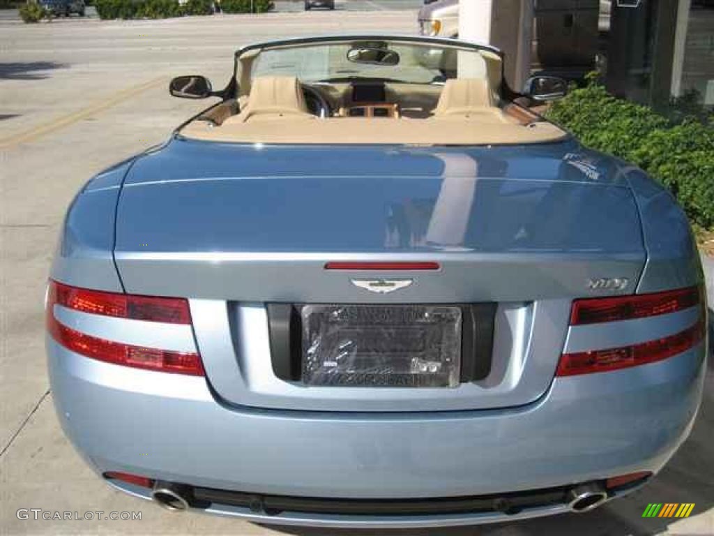 2009 DB9 Volante - Glacial Blue / Sandstorm photo #5