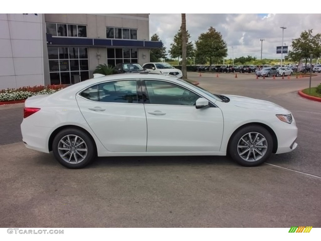 2018 TLX Technology Sedan - Bellanova White Pearl / Ebony photo #8