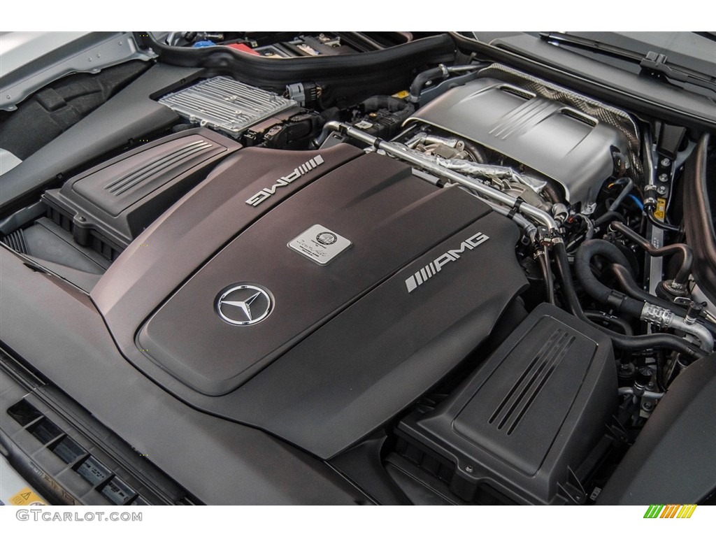 2018 Mercedes-Benz AMG GT C Roadster 4.0 Liter AMG Twin-Turbocharged DOHC 32-Valve VVT V8 Engine Photo #124370403