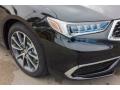 2018 Crystal Black Pearl Acura TLX V6 Sedan  photo #10