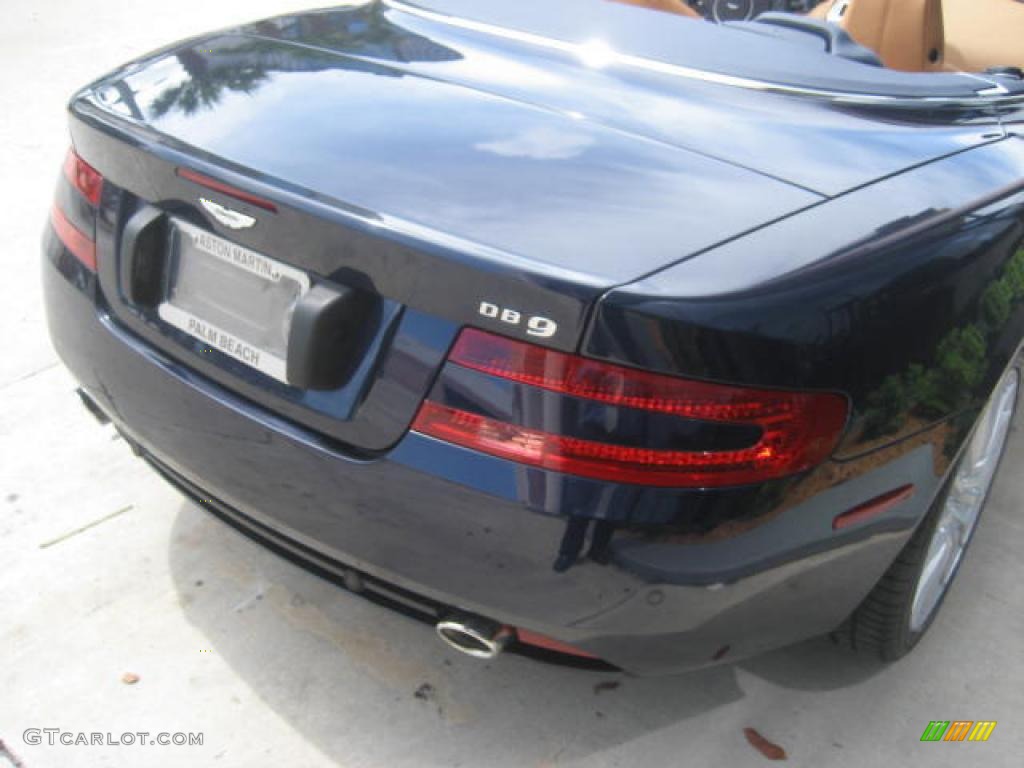 2009 DB9 Volante - Mariana Blue / Kestrel Tan photo #7