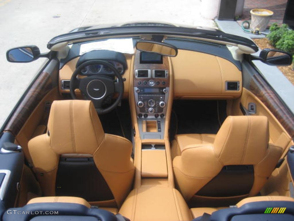 2009 DB9 Volante - Mariana Blue / Kestrel Tan photo #8