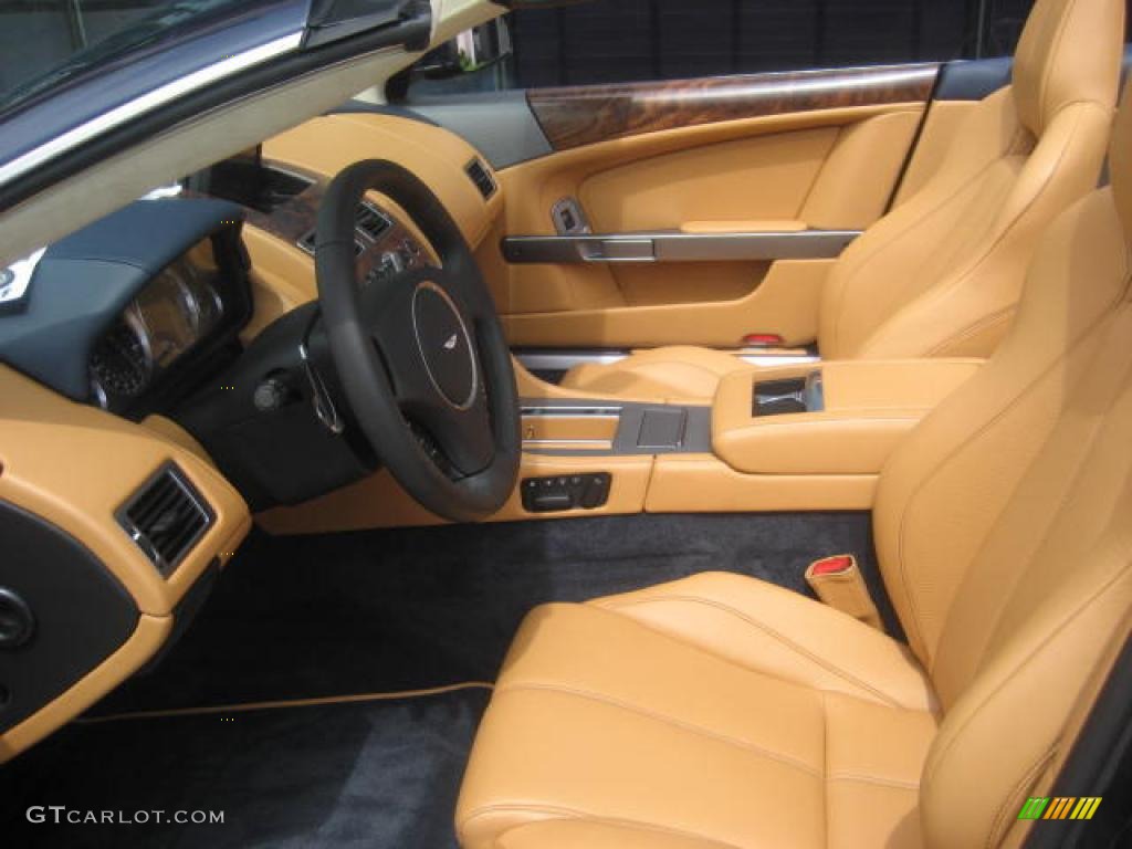 2009 DB9 Volante - Mariana Blue / Kestrel Tan photo #11