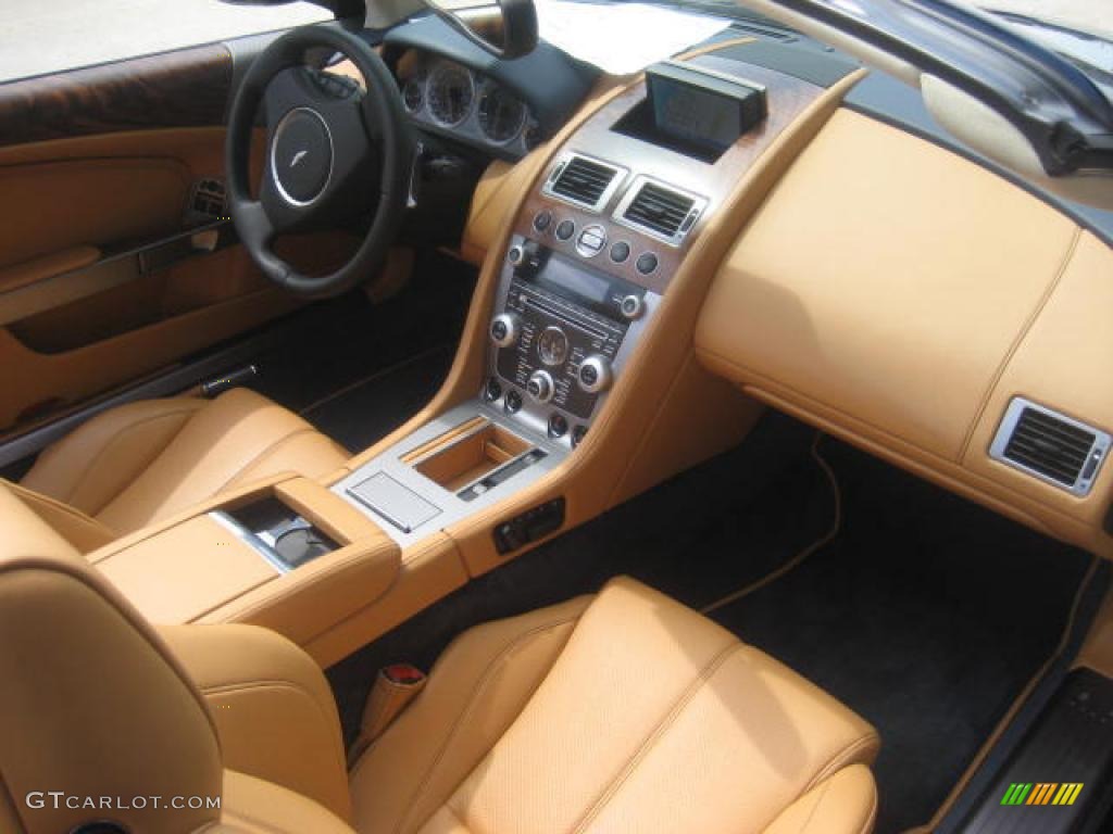 2009 DB9 Volante - Mariana Blue / Kestrel Tan photo #16