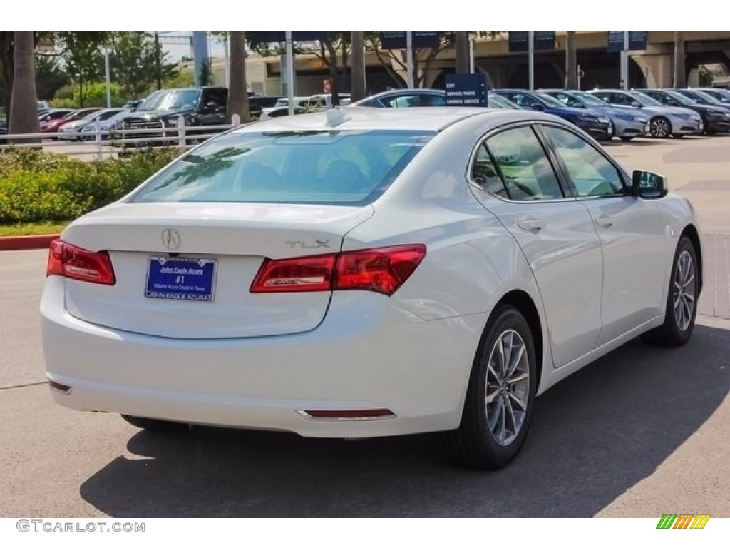 2018 TLX Sedan - Bellanova White Pearl / Ebony photo #7