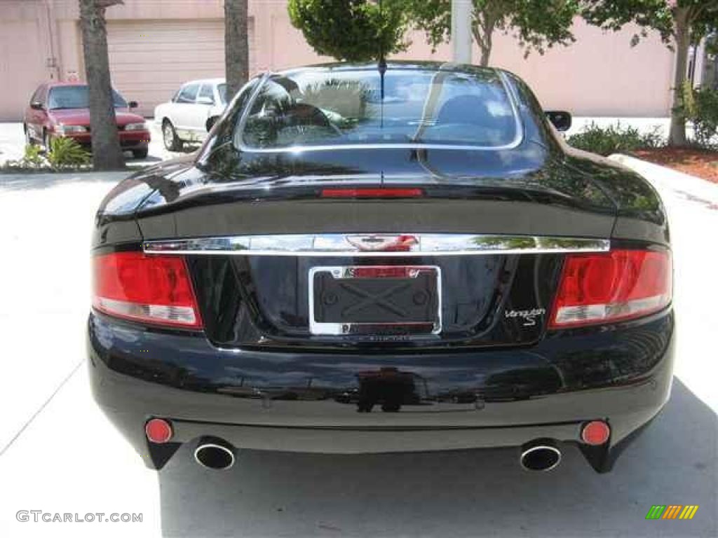 2006 Vanquish S - Jet Black / Obsidian Black photo #5