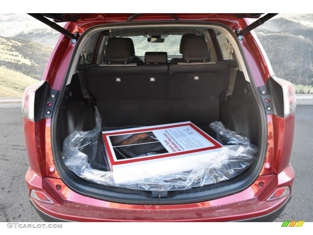 2018 RAV4 Limited AWD - Ruby Flare Pearl / Black photo #8