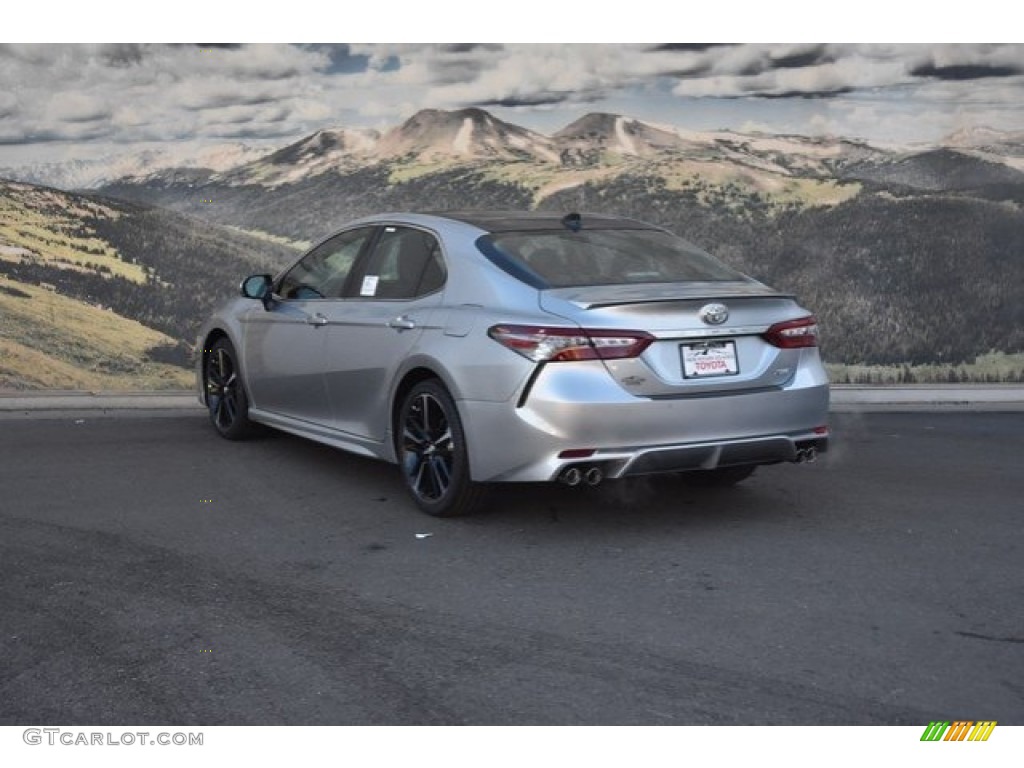 2018 Camry XSE V6 - Celestial Silver Metallic / Black photo #3