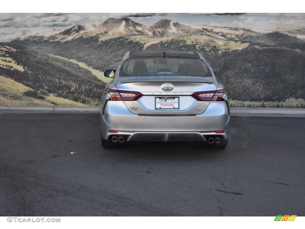 2018 Camry XSE V6 - Celestial Silver Metallic / Black photo #4