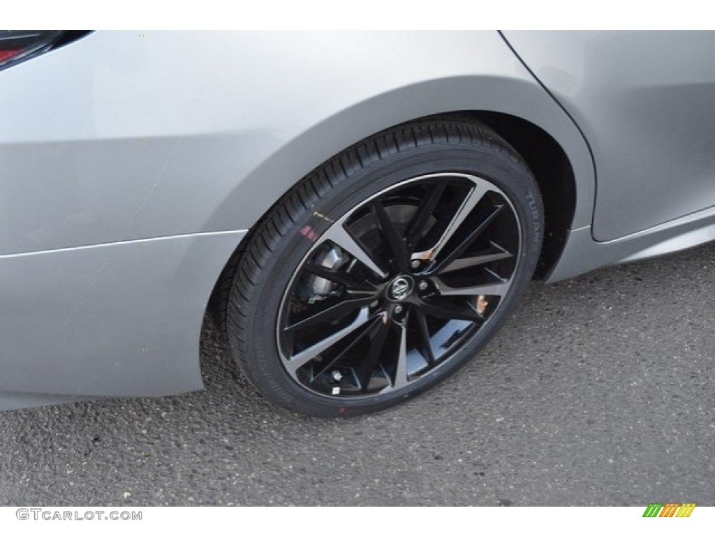 2018 Camry XSE V6 - Celestial Silver Metallic / Black photo #9