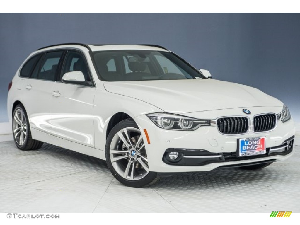 2018 3 Series 328d xDrive Sports Wagon - Alpine White / Black photo #11