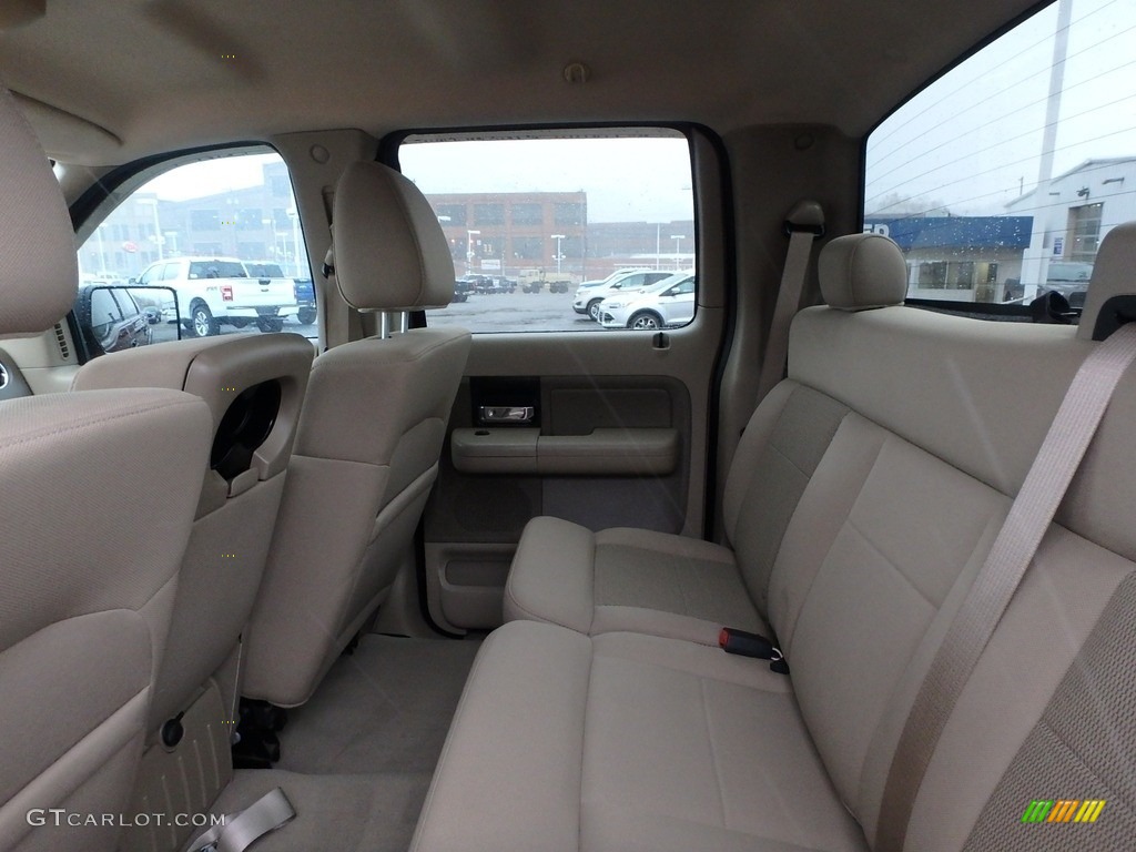 2006 F150 XLT SuperCrew 4x4 - Dark Toreador Red Metallic / Tan photo #11