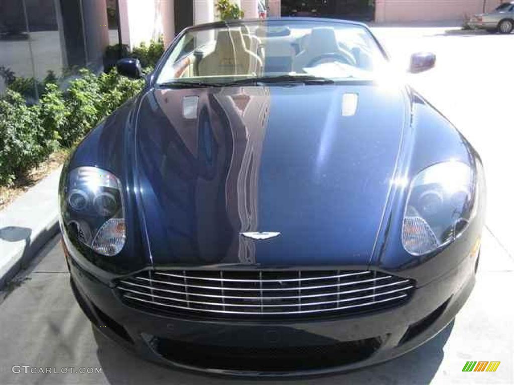 2009 DB9 Volante - Mariana Blue / Sandstorm photo #2