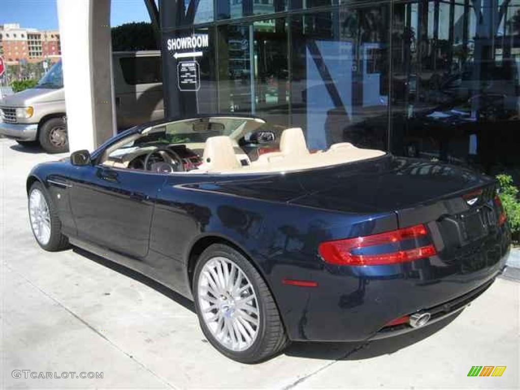 2009 DB9 Volante - Mariana Blue / Sandstorm photo #4