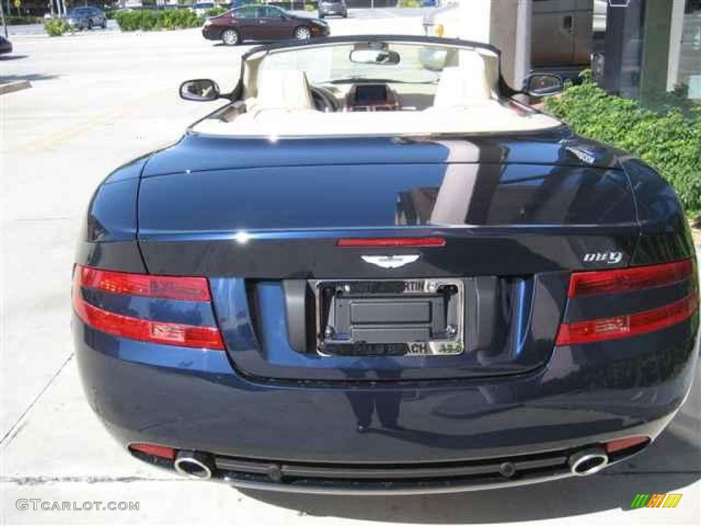 2009 DB9 Volante - Mariana Blue / Sandstorm photo #5
