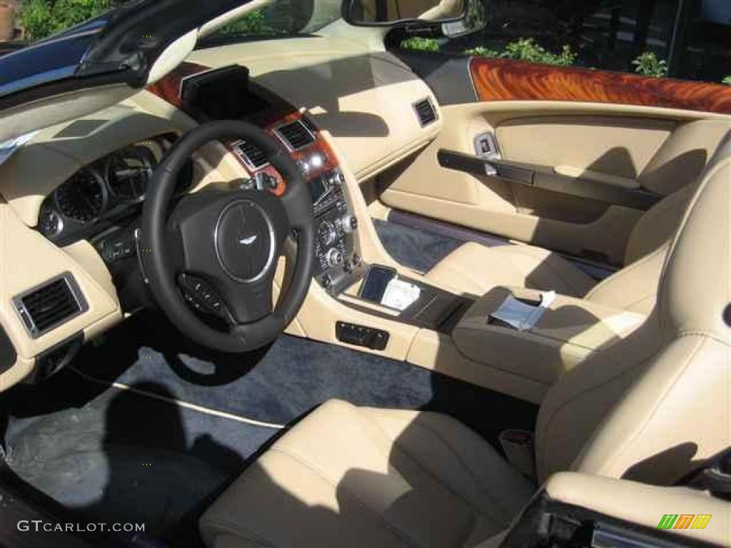 2009 DB9 Volante - Mariana Blue / Sandstorm photo #7