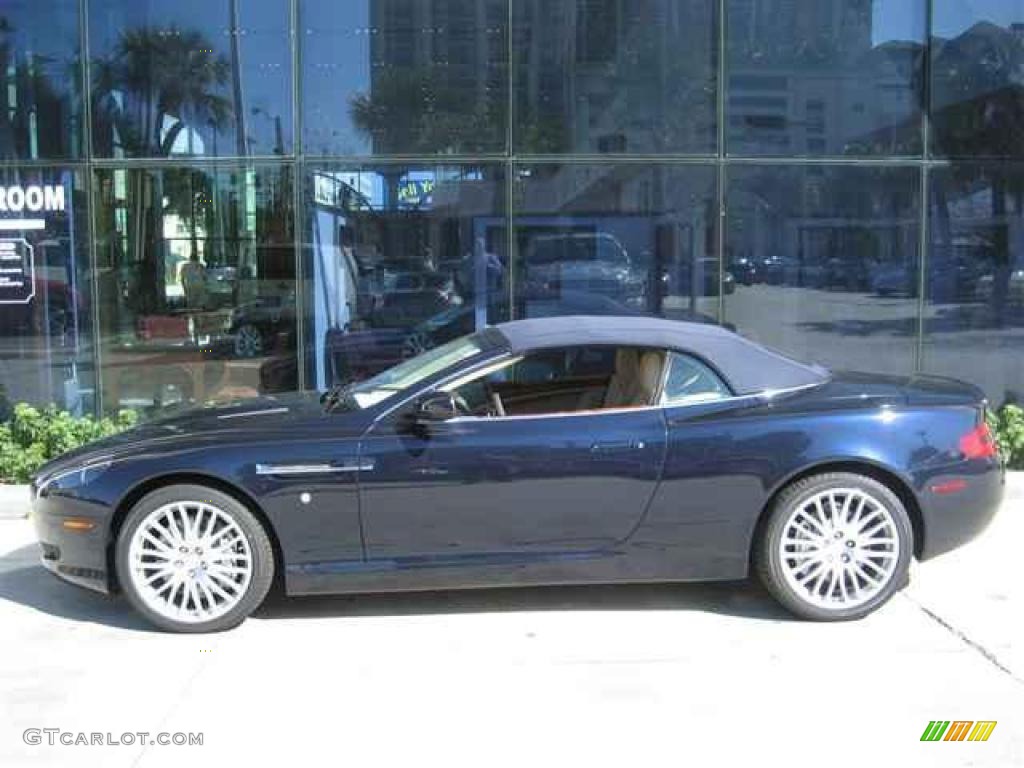 2009 DB9 Volante - Mariana Blue / Sandstorm photo #14